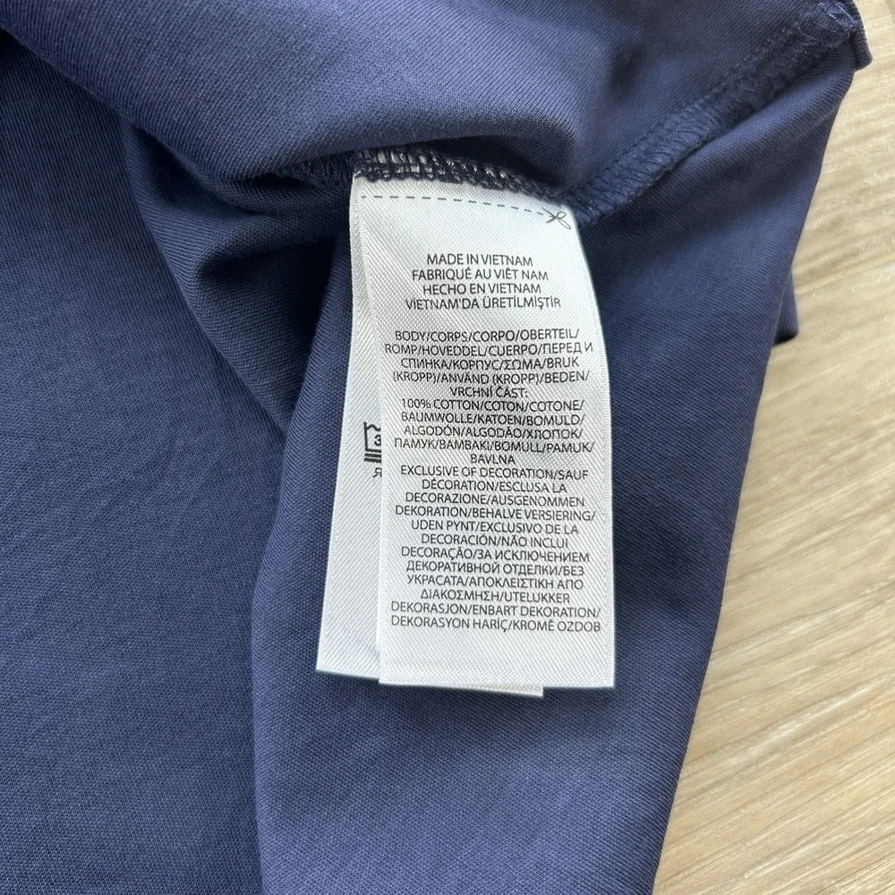 Polo Ralph Lauren Shirt Adult XL Extra Large Navy‎ Blue Flesh Pony Classic Fit